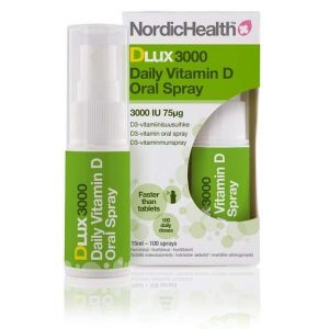 Nordic Health Dlux 3000 D3 vitamiinisuihke